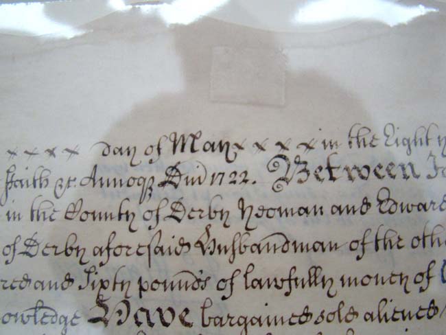 An English Trust Indenture on Vellum with four wax seals dated May 1, 1722 — image 3